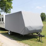 Terpo Zaščitna prevleka za počitniško prikolico velikosti L 580 x 225 x 220 cm – polipropilen